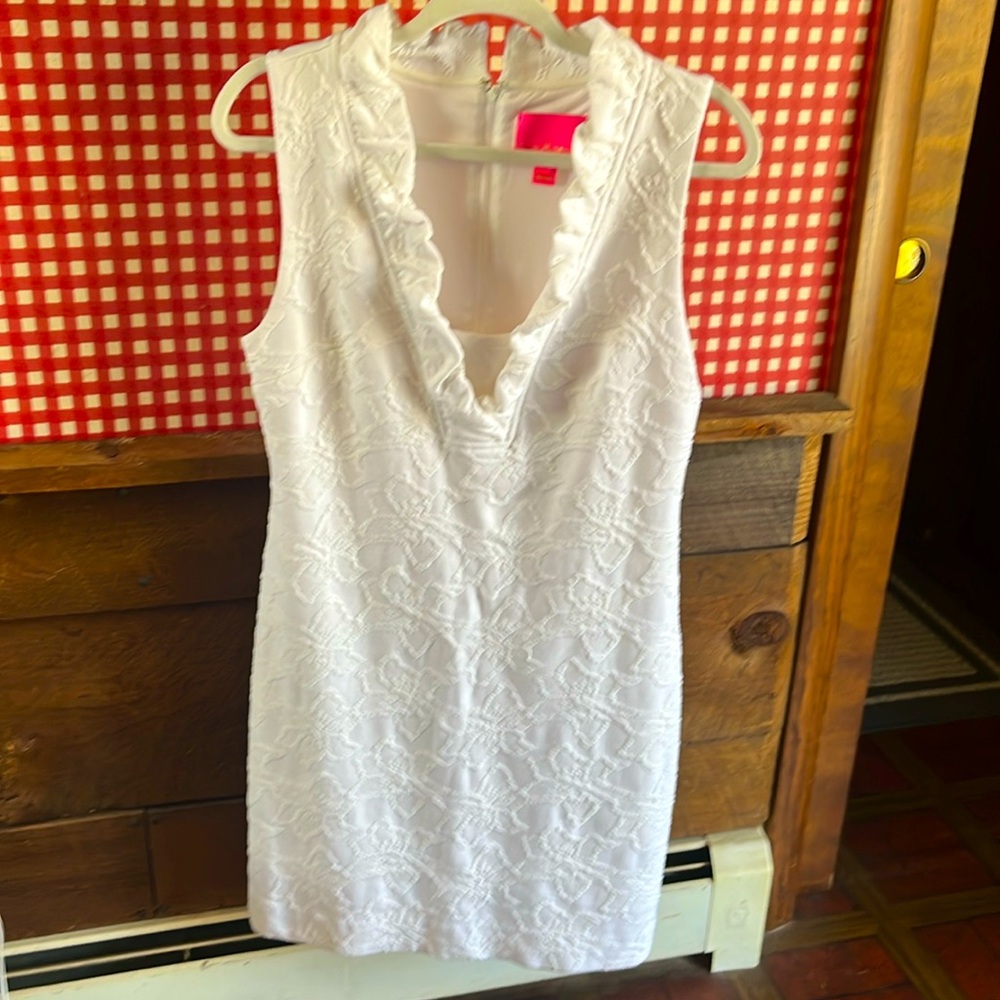 Lilly Pulitzer medium white dress